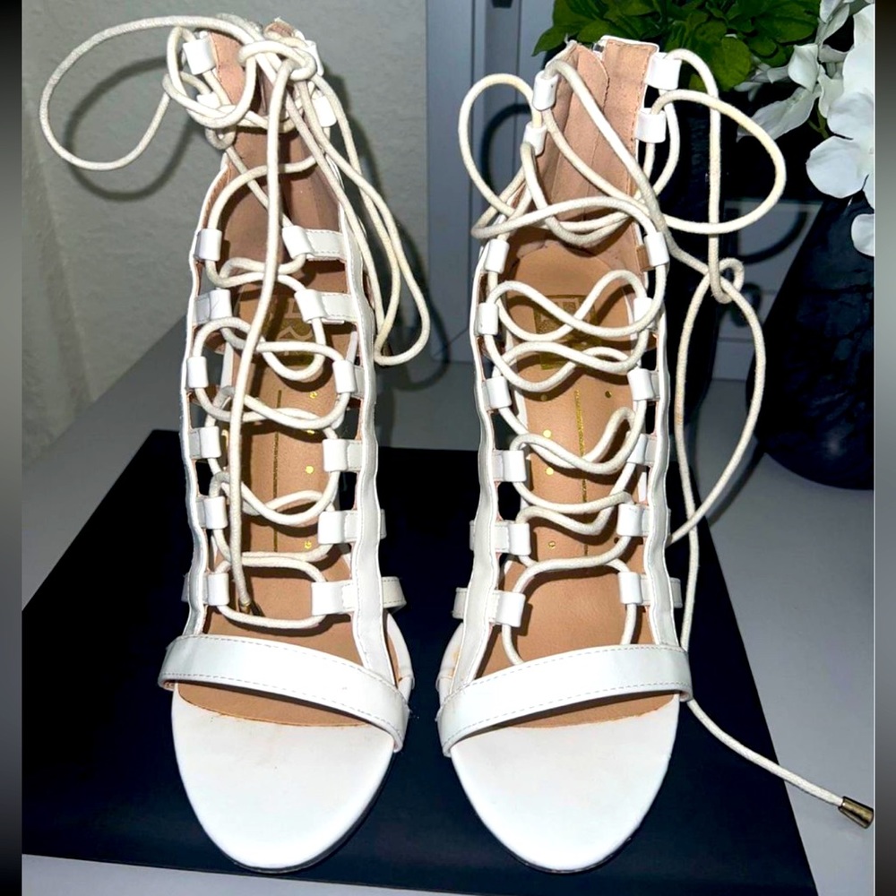 White Heel Shoes